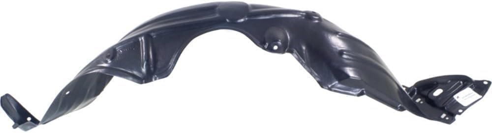 Front Fender Liner Left Driver Side Direct Replacement Compatible With 2007-2011 Toyota Yaris TO1250119 5387652141