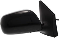 Set Of 2 Front Power Mirror Manual Folding Non-Heated Primed Right Passenger & Left Driver Side Direct Replacement Compatible With 2009-2013 Toyota Corolla TO1320249 TO1320260