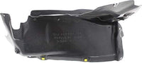 Front Section Fender Liner Right Passenger Side Direct Replacement Compatible With 2017-2018 Audi A4 AU1249134 8W0853888A-PFM