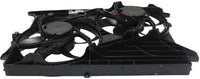 Front Radiator Cooling Dual Fan Plastic Direct Replacement Compatible with 2008-2010 Saturn Vue / 2012 Chevrolet Captiva Sport GM3115218 89019135-PFM,89019138,89019134