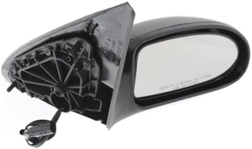 Set of 2 Front Power Mirrors Non-Folding Non Heated Textured Right Passenger & Left Driver Side Direct Replacement Compatible With 2000-2007 Ford Focus FO1320180 FO1321180