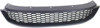 Front Bumper Grille Textured Plastic Direct Replacement Compatible With 2013-2015 Honda Accord HO1036115