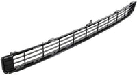 Front Grille Assembly Textured Shell And Insert + Bumper Upper & Lower Grilles Plastic Direct Replacement Compatible With 2009-2012 Toyota RAV4 TO1036114 TO1036115 TO1200315