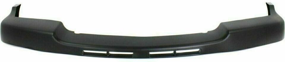 Front Bumper Chrome Steel + Upper Cover Textured + Lower Valance +Fog Light Direct Replacement Compatible With 2001-2002 Chevrolet Silverado 2500HD 3500 GM1002376 GM1051106
