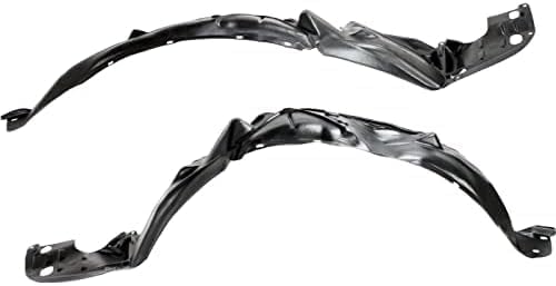 Set Of 2 Front Fender Liner Right Passenger & Left Driver Side Direct Replacement Compatible With 1998-2002 Honda Accord HO1249106 HO1248106 74101S84A00 74151S84A00