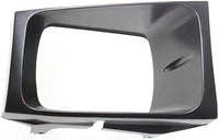 Set Of 2 Front Headlight Bezel Painted Black And Silver Right Passenger & Left Driver Side Direct Replacement Compatible With 1999-2004 Ford F-Series Super Duty FO2513157 FO2512157