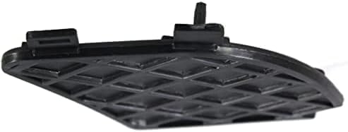 Set Of 2 Front Fog Lamp Outer Cover Primed Plastic Right Passenger & Left Driver Side Direct Replacement Compatible With 2000-2003 Mercedes Benz E-Class MB1039102 MB1038102