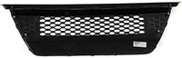 Front Bumper Grille Primed Plastic With Fog Light Holes Direct Replacement Compatible With 2010-2013 Kia Forte Koup KI1036108 865601M310