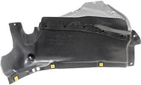 Front Section Fender Liner Left Driver Side Direct Replacement Compatible With 2017-2018 Audi A4 AU1248134 8W0853887A-PFM