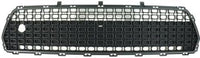Front Bumper Grille Textured Gray + Upper & Lower Cover Direct Replacement Compatible With 2014-2016 Kia Soul KI1014100 KI1015104 KI1036119 86511B2000 86512B2000 86561B2000