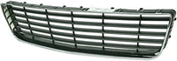 Front Bumper Grille Chrome Shell With Dark Gray Insert Plastic Direct Replacement Compatible With 2006-2011 Chevrolet Impala GM1036106 10333711
