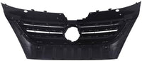 Front Grille Primed Shell And Insert With Chrome Molding Plastic Direct Replacement Compatible Wit 2009-2012 Volkswagen CC / 2009-2010 Passat CC VW1200145 3C8853651QGRU