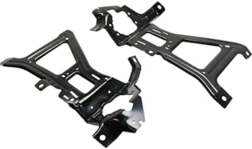 Set of 2 Front Bumper Bracket Right Passenger & Left Driver Side Direct Replacement Compatible with 2015-2018 Ram 1500 CH1061106 68271501AC
