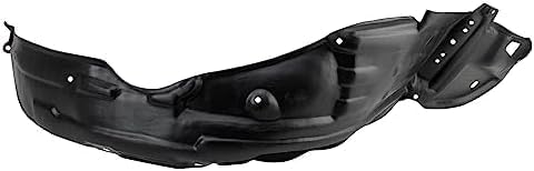 Set Of 2 Front Fender Liner Plastic Left Driver & Right Passenger Side Direct Replacement Compatible With 2003-2008 Toyota Matrix TO1248123 TO1249123 5387502100 5387602110