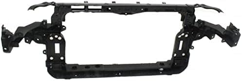Front Radiator Support Assembly Plastic With Steel Direct Replacement Compatible With 2013-2018 Hyundai Santa Fe Sport HY1225176 641014Z000