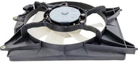 Front A/C Condenser Cooling Fan Assembly Plastic Direct Replacement Compatible with 2012-2015 Honda Civic / 2013-2015 Acura ILX HO3115159 19030RSJE01-PFM