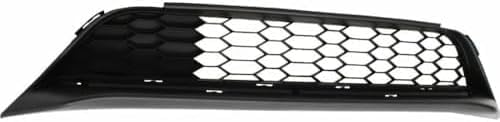 Set Of 2 Front Bumper Lower Grille Textured + Molding Chrome Direct Replacement Compatible With 2016-2017 Honda Accord HO1036126 HO1044106 71151T2FA51 71152T2FA50