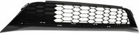 Set Of 2 Front Bumper Lower Grille Textured + Molding Chrome Direct Replacement Compatible With 2016-2017 Honda Accord HO1036126 HO1044106 71151T2FA51 71152T2FA50