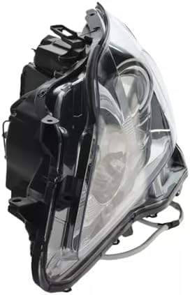 Front Head Light Lens And Housing Halogen Left Driver Side Direct Replacement Compatible With 2006-2008 Lexus IS250 / IS350 LX2502132 8117053270