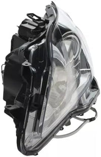 Front Head Light Lens And Housing Halogen Left Driver Side Direct Replacement Compatible With 2006-2008 Lexus IS250 / IS350 LX2502132 8117053270