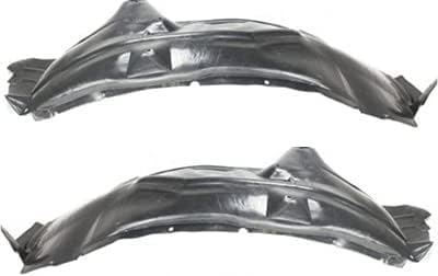 AUTOS PARTS PLUS Set Of 2 Front Fender Liners Left Driver & Right Passenger Side Direct Replacement Compatible With 1999-2007 Ford F-Series Super Duty FO1246108 FO1247108 4C3Z16054AA 5C7Z16055AA