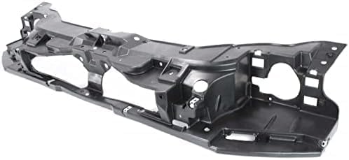 Front Grille Opening Header Panel Thermoplastic & Fiberglass Direct Replacement Compatible With 2000-2007 Ford Taurus FO1221120 1F1Z8A284AA