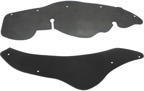 Set of 2 Front Engine Splash Shield Under Cover Right Passenger & Left Driver Side Direct Replacement Compatible with 2007-2011 Ford Ranger FO1250149 FO1251144 8L5Z16103A 7L5Z16102A