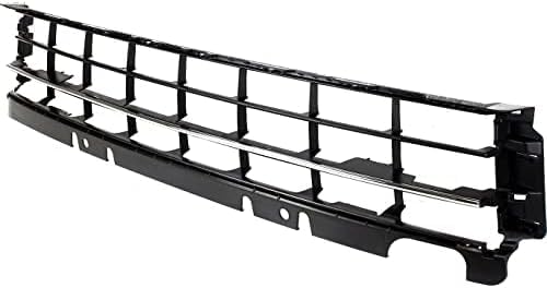 Front Bumper Lower Grille Primed With Chrome Molding Direct Replacement Compatible With 2012-2016 Volkswagen Beetle VW1036127 5C5853671N2ZZ
