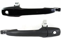 Set of 2 Front Exterior Door Handle Primed Plastic with Keyhole Right Passenger & Left Driver Side Direct Replacement Compatible with 2003-2008 Mazda 6/2007-2015 CX-9 GJ6E58410K08