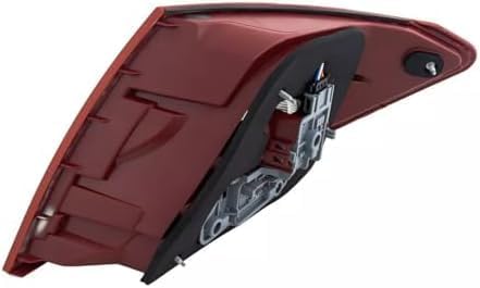 Tail Light Assembly Left Driver Side Direct Replacement Compatible With 2012-2015 Mercedes Benz C-Class MB2800135 2049060603