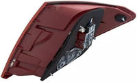 Tail Light Assembly Left Driver Side Direct Replacement Compatible With 2012-2015 Mercedes Benz C-Class MB2800135 2049060603