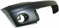 Front Bumper Cover Primed With Fog Light Holes & Without Parking Aid Sensor Holes Direct Replacement Compatible With 2007-2013 Toyota Tundra TO1000332 521190C944