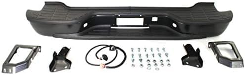 Rear Step Bumper Assembly Primed Steel Direct Replacement Compatible With 2000-2006 Chevrolet Suburban/GMC Yukon GM1101115 19121287-PFM