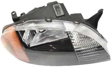 Set Of 2 Front Headlight Composite Lens And Housing Right Passenger & Left Driver Side Direct Replacement Compatible With 1998-2001 Chevrolet Metro/Suzuki Swift GM2502166 GM2503166