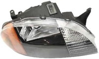 Set Of 2 Front Headlight Composite Lens And Housing Right Passenger & Left Driver Side Direct Replacement Compatible With 1998-2001 Chevrolet Metro/Suzuki Swift GM2502166 GM2503166