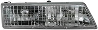 Set Of 2 Front Headlight Assembly Right Passenger & Left Driver Side Direct Replacement Compatible With 1995-1997 Mercury Grand Marquis FO2502148 FO2503148 F5MY13008B F5MY13008A