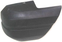 Front Bumper End Cap Textured Left Driver Side Direct Replacement Compatible With 1984-1996 Jeep Cherokee CH1004107 52000179