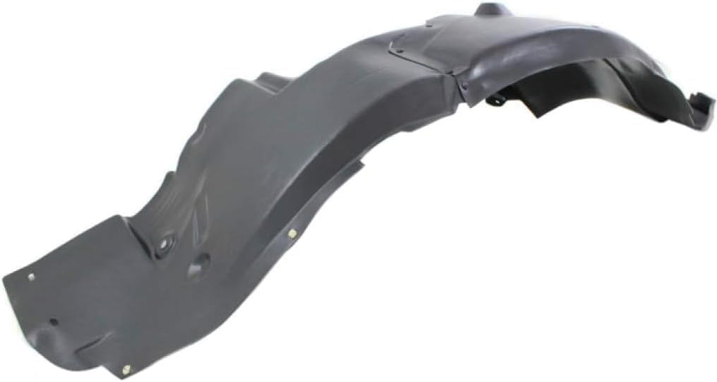 Front Fender Liner Left Driver Side Direct Replacement Compatible With 2007-2010 Chrysler Sebring / 2011 Chrysler 200 CH1248131 4389813AF