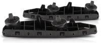 Set Of 2 Front Bumper Bracket Plastic Left Driver & Right Passenger Side Direct Replacement Compatible With 2013-2015 Nissan Sentra NI1033107 NI1032107 622243SH0A 622253SH0A
