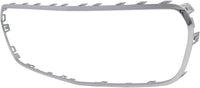 Front Grille Molding Chrome Plastic Direct Replacement Compatible With 2017-2020 Mercedes Benz E-Class MB1202106 2138850200