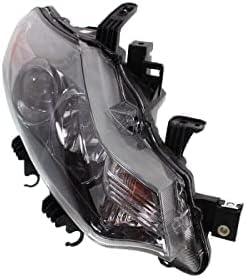 Set Of 2 Front Headlight Assembly Right Passenger & Left Driver Side Direct Replacement Compatible With 2009-2014 Nissan Murano NI2502185 NI2503185 260601AA0A 260601AA0D 260101AA0A