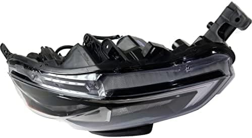 Set Of 2 Front Head Light Assembly Plastic Left Driver & Right Passenger Side Direct Replacement Compatible With 2016-2019 Nissan Sentra NI2503244 NI2502244 260103YU0A 260603YU0A