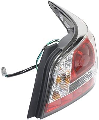 Set Of 2 Tail Light Assembly Plastic Left Driver & Right Passenger Side Direct Replacement Compatible With 2014-2015 Nissan Altima NI2801203 NI2800203 265509HM0A 265559HM0A