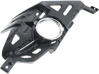 Set Of 2 Front Fog Light Bracket Plastic Left Driver & Right Passenger Side Direct Replacement Compatible With 2013-2015 Lexus RX350 / RX450h LX2603108 LX2602108