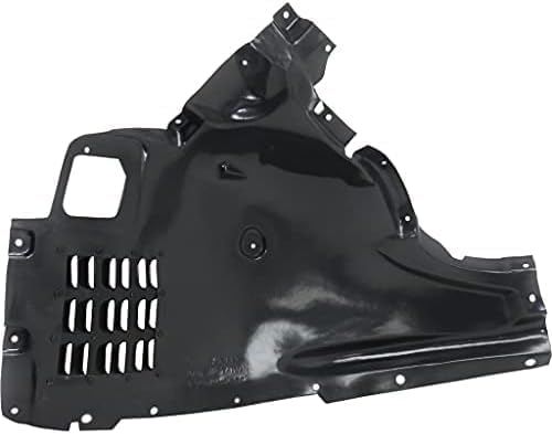 Front Section Fender Liner Plastic Right Passenger Side Direct Replacement Compatible With 2014-2018 BMW X5 BM1249152 51717290854 51717325616