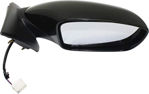 Set Of 2 Front Power Mirror Manual Folding Non-Heated Primed Left Driver & Right Passenger Side Direct Replacement Compatible With 2011-2014 Hyundai Sonata HY1320165 HY1321165