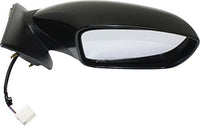 Set Of 2 Front Power Mirror Manual Folding Non-Heated Primed Left Driver & Right Passenger Side Direct Replacement Compatible With 2011-2014 Hyundai Sonata HY1320165 HY1321165