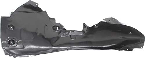 Front Fender Liner Rear Section Left Driver Side Direct Replacement Compatible With 2017-2019 Audi A4 AU1248133 8W0821171A-PFM