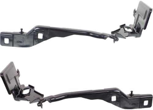 Set of 2 Front Hood Hinge Steel Right Passenger & Left Driver Side Direct Replacement Compatible with 2015-2020 Ford F-150 FO1236165 FO1236177 FO1236164 FL3Z16796B FL3Z16797B