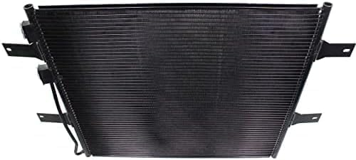 Front AC Condenser Aluminum Core Direct Replacement Compatible With 2007-2009 Dodge Ram Pickup 2500 3500 CH3030239 55057095AA